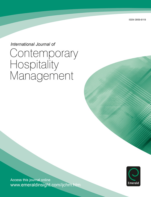 International Journal of Contemporary Hospitality Management